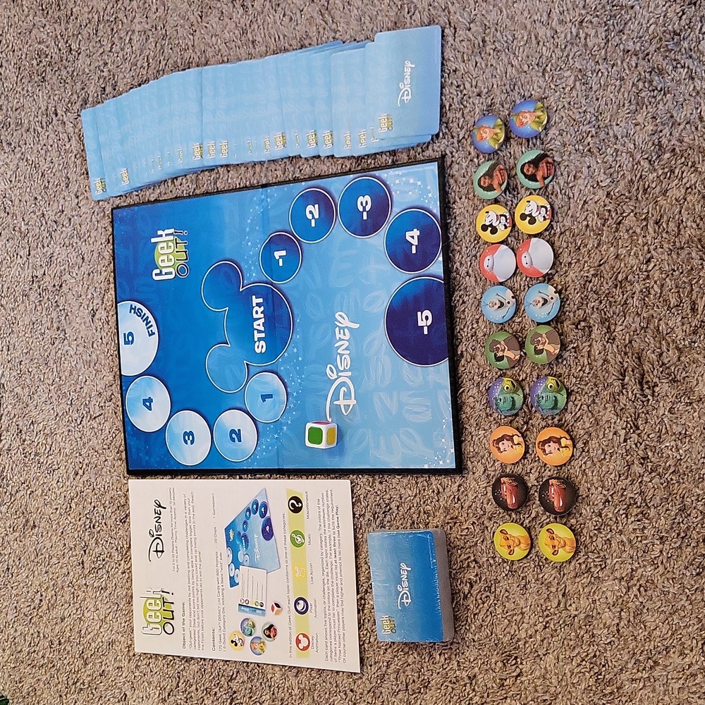 Geek Out! Disney Board Game - Picture 5 of 6